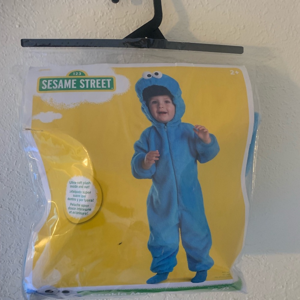 Cookie Monster one piece 2+